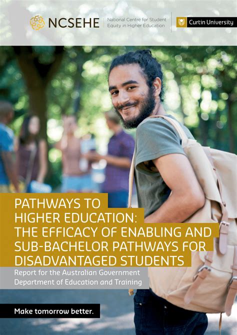 Pdf Pathways To Higher Education A Comparison Of The Efficacy Of
