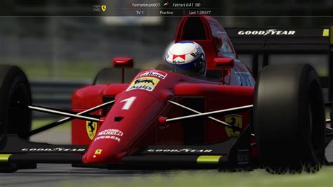 Assetto Corsa Ferrari 641 Hotlaps At Monza YouTube