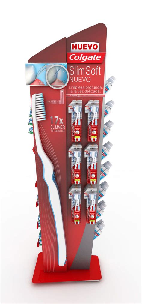 Colgate Slimsoft On Behance Point Of Sale Point Of Purchase Colgate