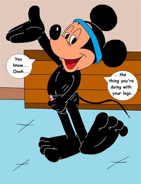 Mickey Minnie Gym Practice Page IMHentai
