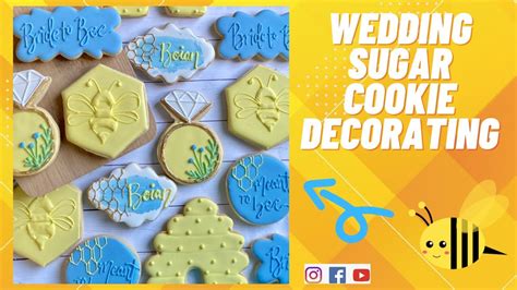 Wedding Cookie Decorating Tutorial Youtube