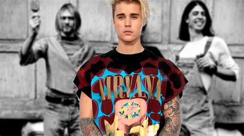Nirvana T Shirt Justin Biebersave Up To 16