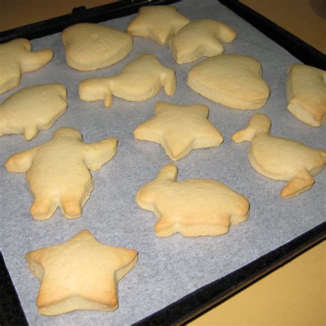 Simple Vanilla Biscuits Cut Out