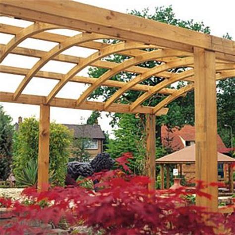 Maybe you would like to learn more about one of these? pergola bois demi cercle