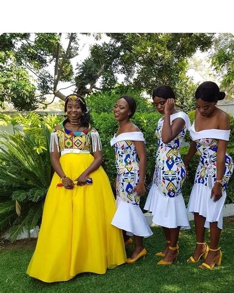 13 Gorgeous Zulu Shweshwe Wedding Dresses Artofit