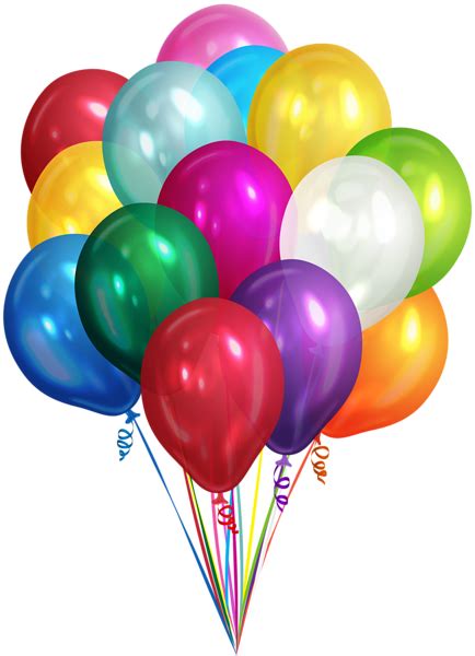 Bunch Of Balloons Transparent Clip Art Png Image Gallery Yopriceville