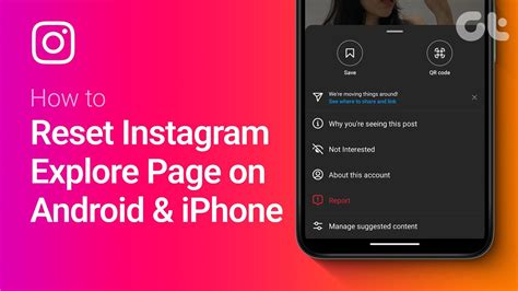 How To Reset Instagram Explore Page On Android And Iphone Youtube