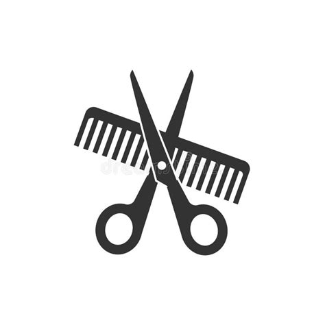 X Scissor And Comb Clip Art