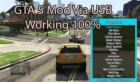 Usb mod menu for gta 5 online on the xbox one and ps4?so there is this video on youtube which says that you can get a usb mod menu by simply downloading it and moving it to your usb. Gta 5 Mod Menu Xbox 1 : GTA IV | ReVoLuTiioNz v1.4 Mod ...