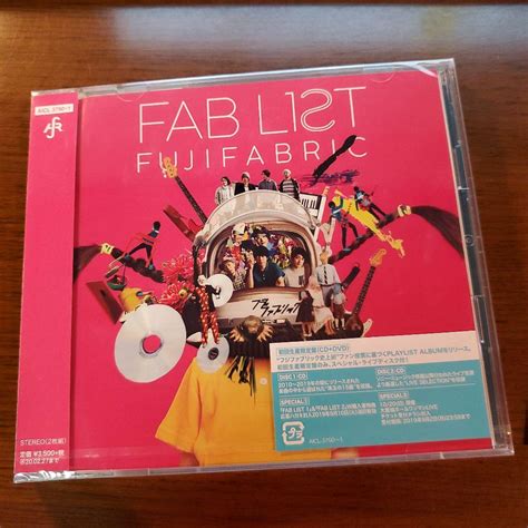 売れ筋がひ新作 FAB LIST 2 初回生産限定版 CD DVD 邦楽 customiseddoors com au