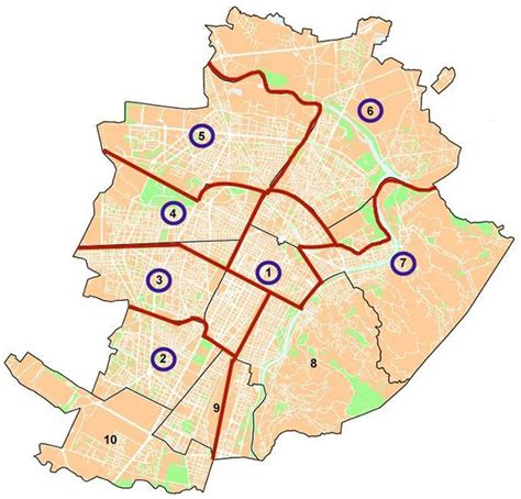Mappa Dei Quartieri Di Torino Wallpaper