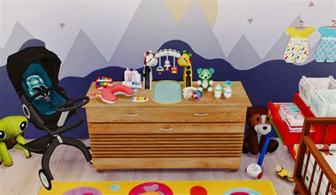 The Best Nursery Clutter By Dreamteamsims Sims 4 Kleinkind