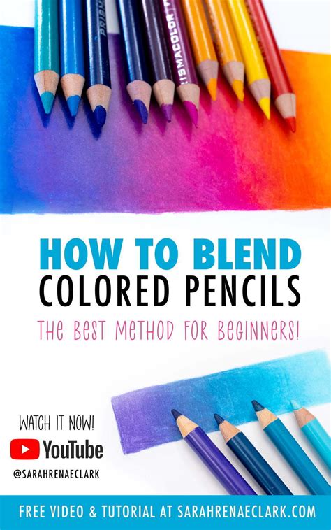 How To Blend Colored Pencils 4 Sarah Renae Clark Coloring Book