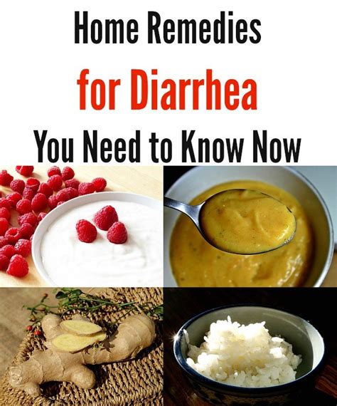 Home Remedies For Diarrhea You Need To Know Now