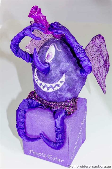 One Eyed One Horned Flying Purple People Eater Embroiderers Guild Act