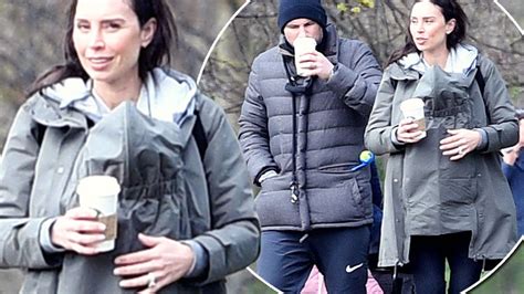 Christine Lampard Cuddles Up To Newborn Son On Stroll With Husband Frank Lampard And Babe