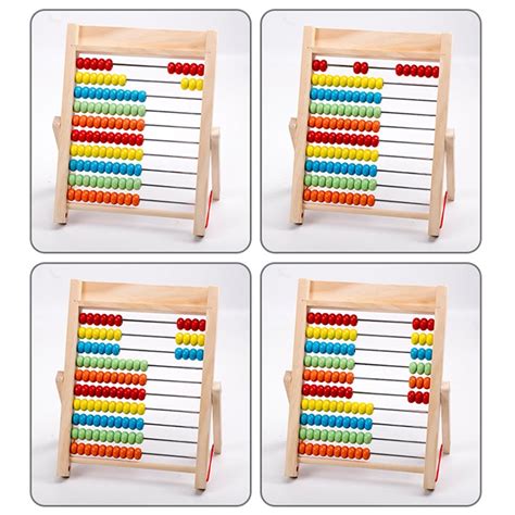 Buy Wooden Arithmetic Calculation Counter Number Reading Children
