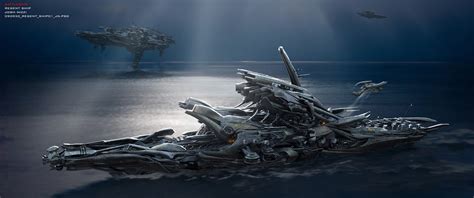 Battleship Aliens Concept Art