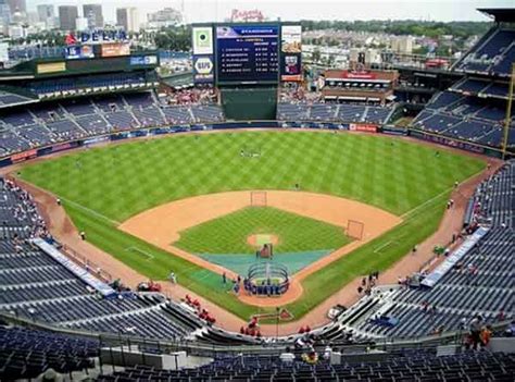 Turner Field Seating Chart Row And Seat Numbers