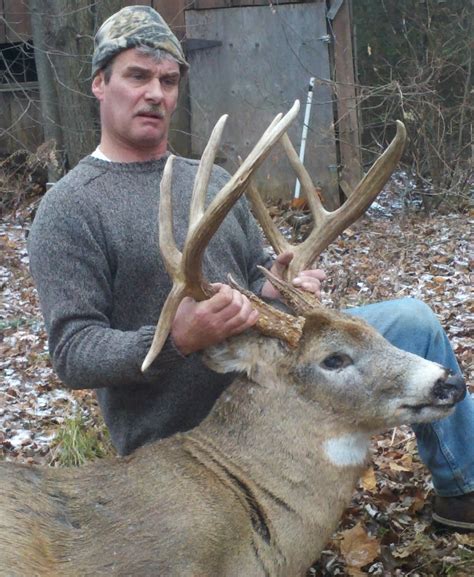 Connecticut Hunter Shoots Giant Buck Over Still Steamin Mock Scrape
