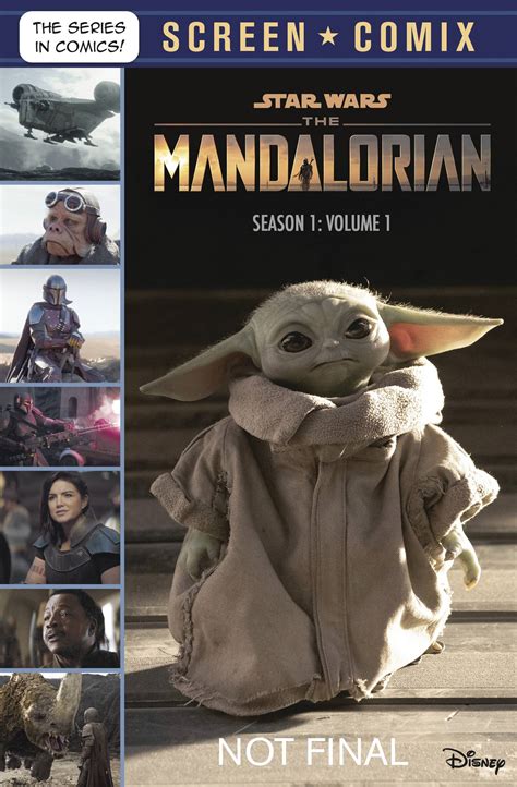 #themandalorian disney+ new action adventure drama fantasy tv series finale season 1 will air on december 27. Star Wars: The Mandalorian Vol. 1: Season 1 (Screen Comix ...