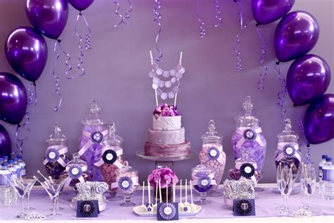 Birthday supplies, from banners and balloons to birthday table decorations for any theme & budget. Little Big Company | The Blog: Purple Themed Party by The ...