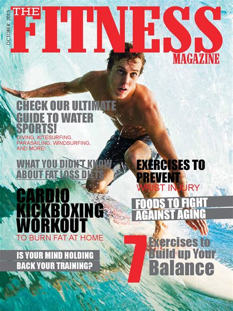 Octobers Issue By The Fitness And Lifestyle Magazine Issuu