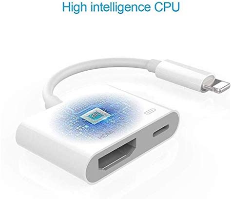 Apple Mfi Certified Lightning To Digital Av Adapter P Hdmi Cable