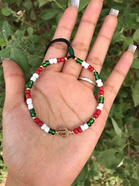 Pulsera Tricolor Beaded Bracelets Beads Bracelet Design Beaded