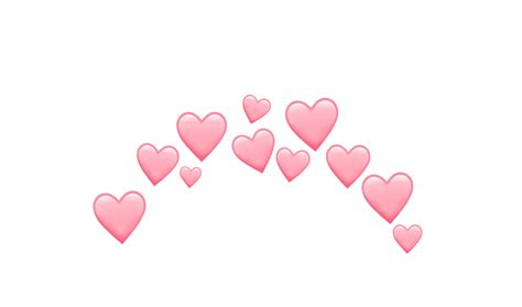 Kawaii Heart Hearts Crown Tumblr Emoji Emojis Sticker