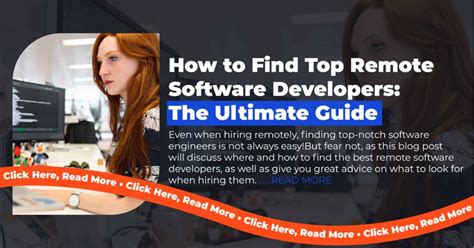 How To Find Top Remote Software Developers The Ultimate Guide Maxinai