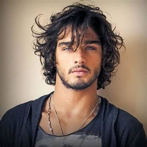 Layered types of haircuts for men. 41 best Long Hairstyles for Guys images on Pinterest | Man ...