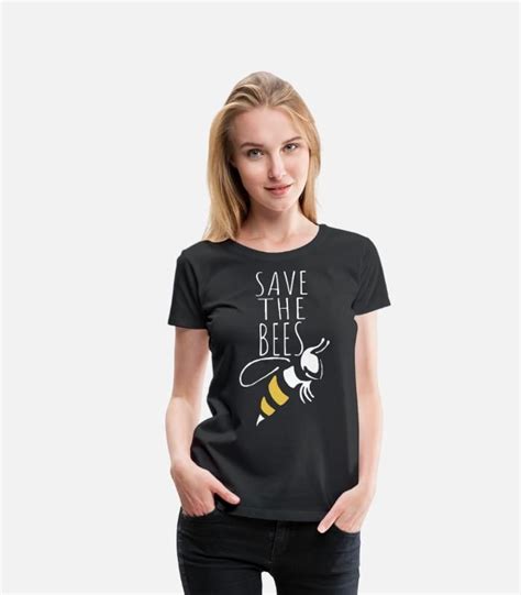 Forest T Shirts Beekeepers Save The Bees Animal Welfare Womens