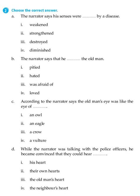 Grade 8 English Literature Worksheets