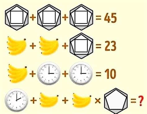 MATH PUZZLE Can You Replace Brain Teasers