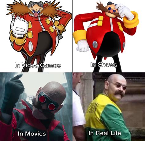 Eggman Throughout History Rmemes Know Your Meme