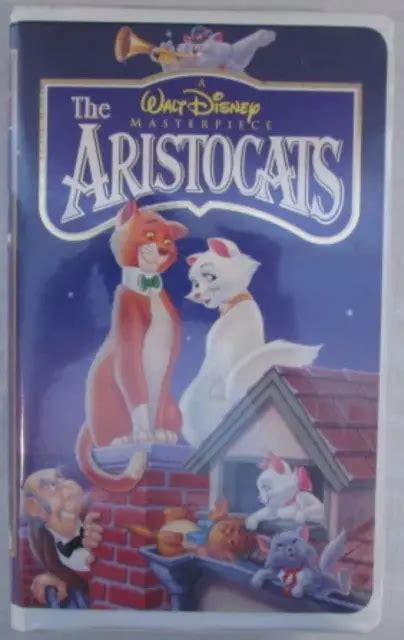 WALT DISNEY MASTERPIECE The Aristocats VHS Video Tape EUR