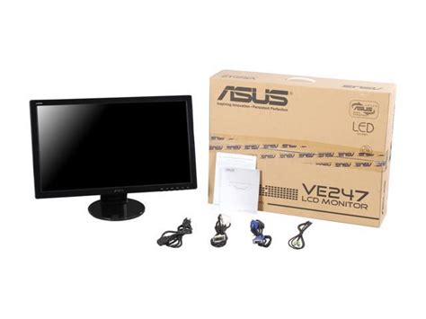 Refurbished Asus Ve247h Black 236 Widescreen Led Backlight Lcd