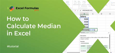 How To Calculate Median In Excel Easy Tutorial
