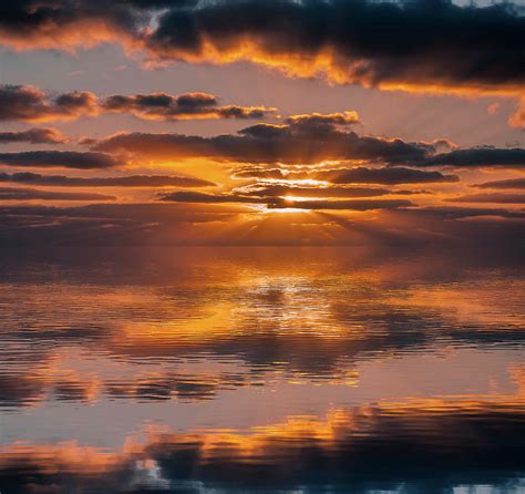 Sunset Reflection Effect Photograph By Etiebia Ncho Abbas Effendi Pixels