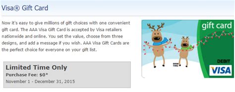 We did not find results for: AAA Is Selling Visa Gift Cards Without a Fee in Some Areas