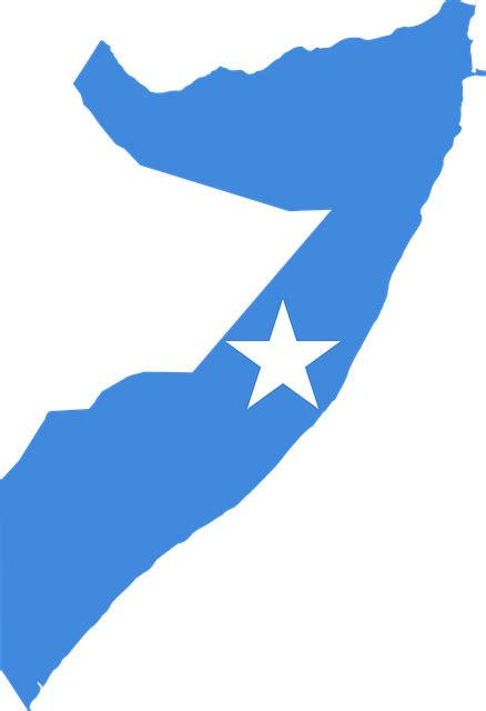 Somalia Flagg Kart Gratis Vektorgrafikk På Pixabay Pixabay