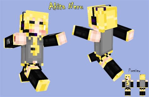 Vocaloid Skins Pack Minecraft Project