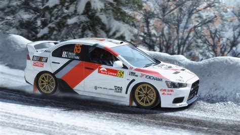 Mitsubishi Evo Winter Rally In Assetto Corsa Youtube