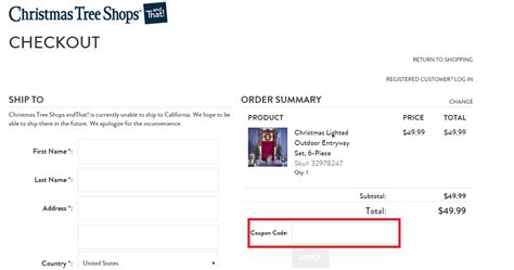 We did not find results for: Christmas Tree Shops andThat! Coupons, Promo Codes & Deals ...