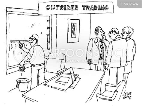Insider Trading Cartoons And Comics Funny Pictures From Cartoonstock
