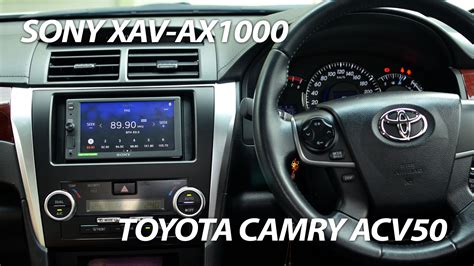 Toyota Camry Acv50 5th Gen Sony Xav Ax1000 And 2 Way Camera Interface