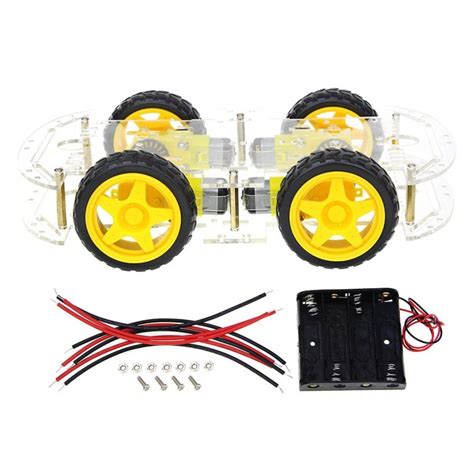 4wd Smart Robot Car Chassis Kit Jagelectronics Enterprise