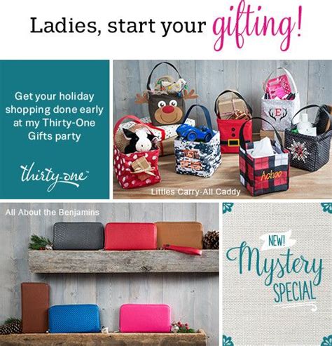 Carefully curated gift boxes, filled with canadian made products. Thirty-One Gifts - Virtual Office - Invitations - Edit ...