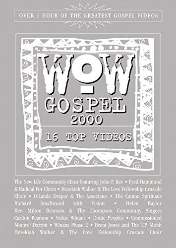 Wow Gospel 2000 Videodvd Various Artists Releases Allmusic